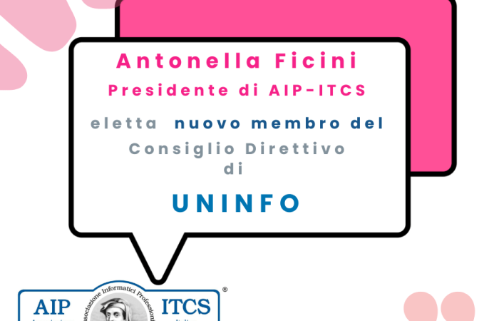 Antonella Ficini eletta nel CD di UNINFO